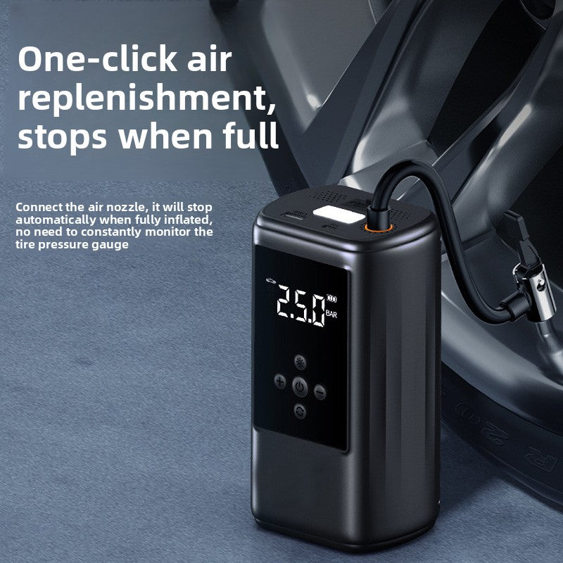 Portable Car Jump Starter with Air Compressor