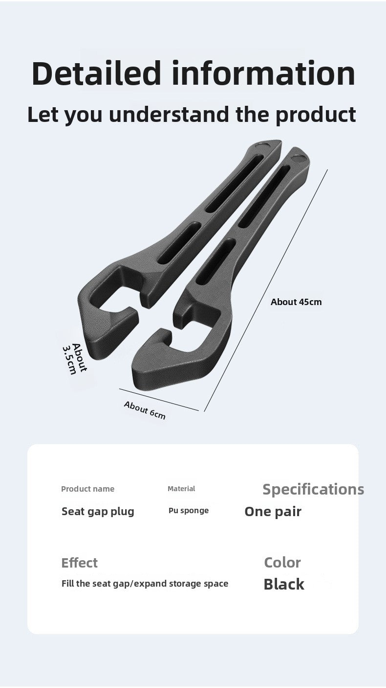 Car Seat Gap Stopper & Storage Organizer